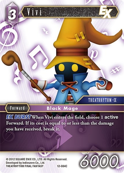 Vivi EX (12) [OP12] - Final Fantasy TCG Single