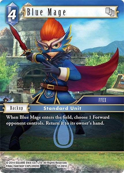 Blue Mage (12) [OP12] - Final Fantasy TCG Single