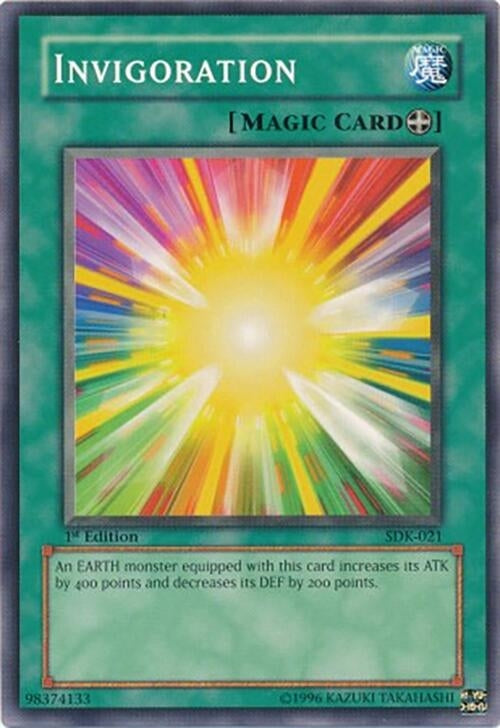 Invigoration (21) - YuGiOh Single