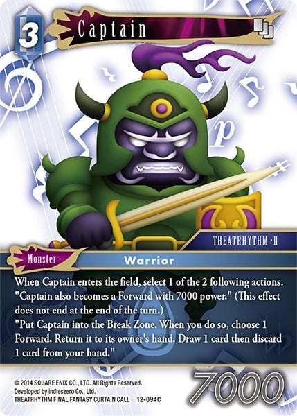 Captain (12) [OP12] - Final Fantasy TCG Single