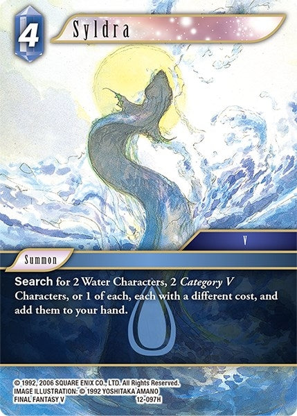 Syldra (12) [OP12] - Final Fantasy TCG Single