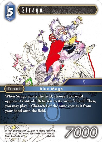 Strago (12) [OP12] - Final Fantasy TCG Single