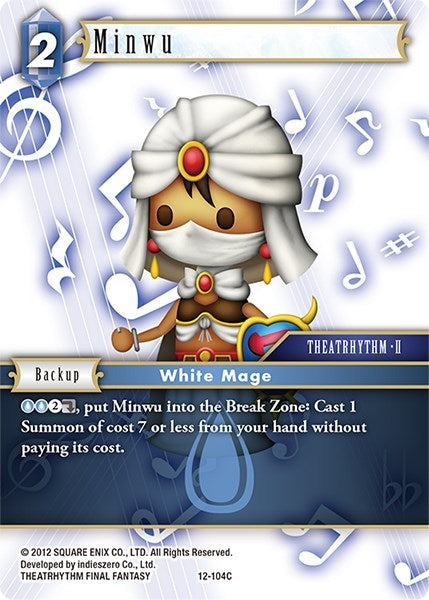 Minwu (12) [OP12] - Final Fantasy TCG Single
