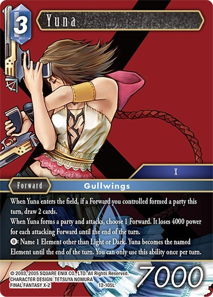 Yuna (12) [OP12] - Final Fantasy TCG Single