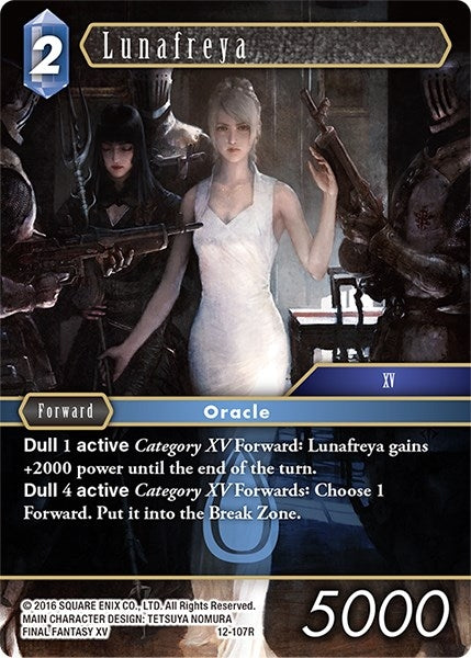 Lunafreya (12) [OP12] - Final Fantasy TCG Single