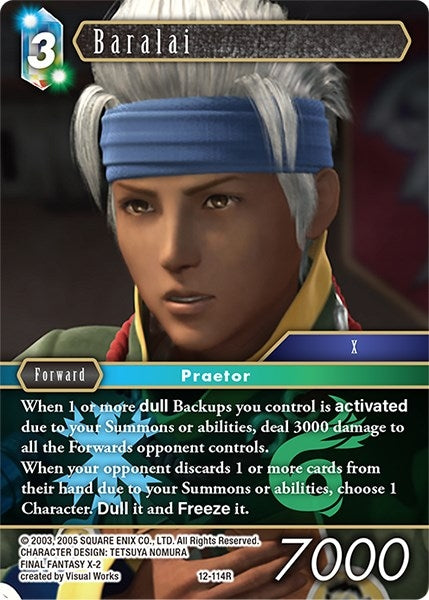 Baralai (12) [OP12] - Final Fantasy TCG Single