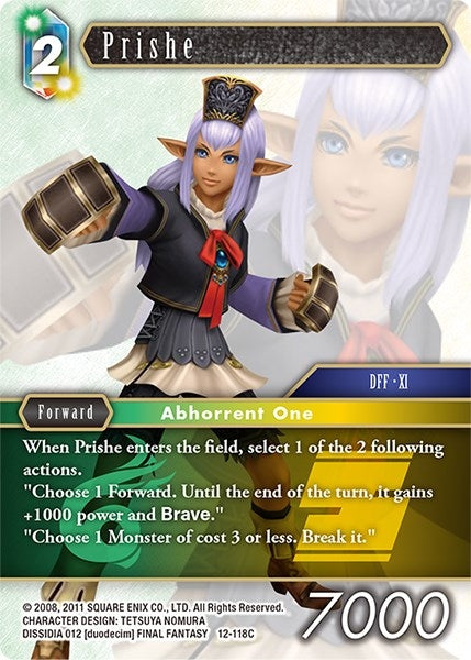 Prishe (12) [OP12] - Final Fantasy TCG Single