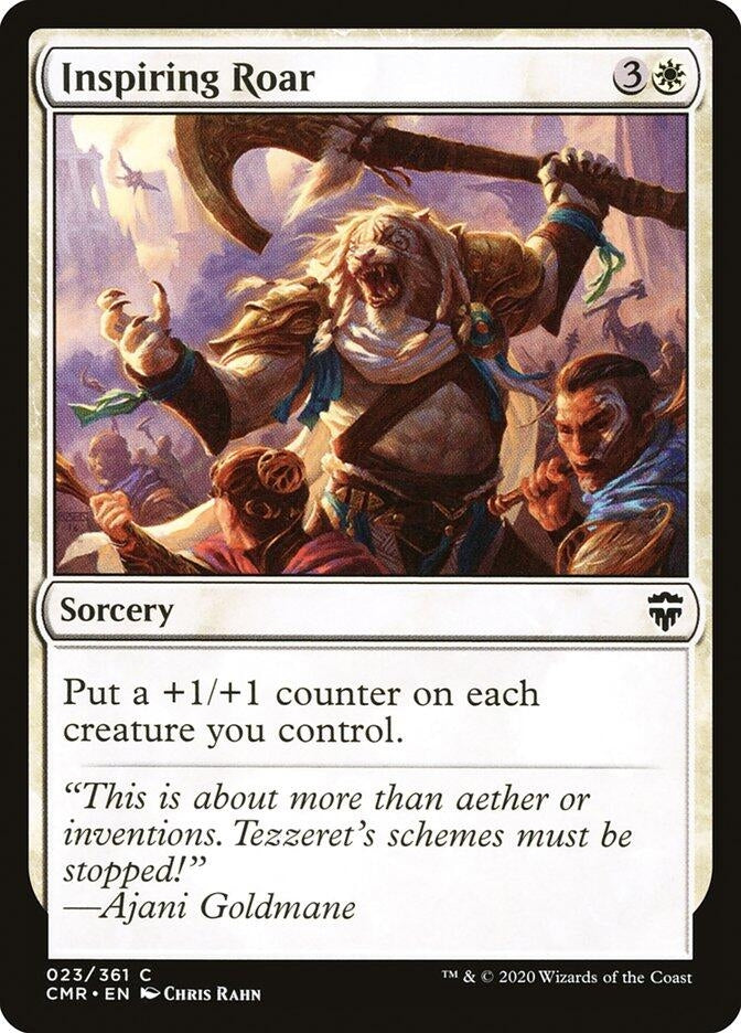 Inspiring Roar (23) [CMR] - MTG Single