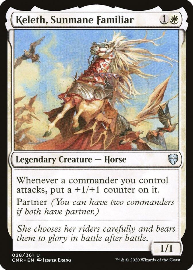 Keleth Sunmane Familiar (28) [CMR] - MTG Single