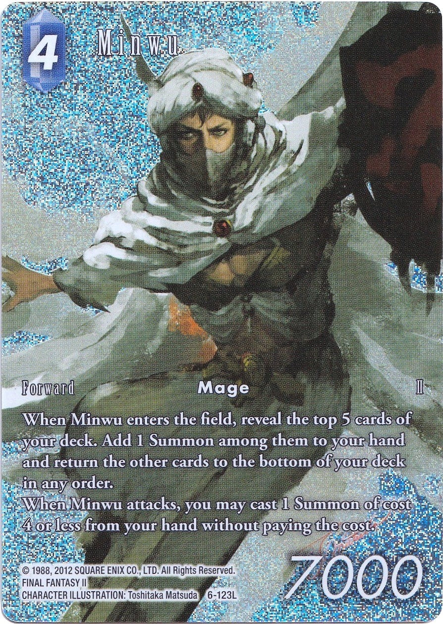 Minwu (Full Art Reprint) (6) [OP12] - Final Fantasy TCG Single
