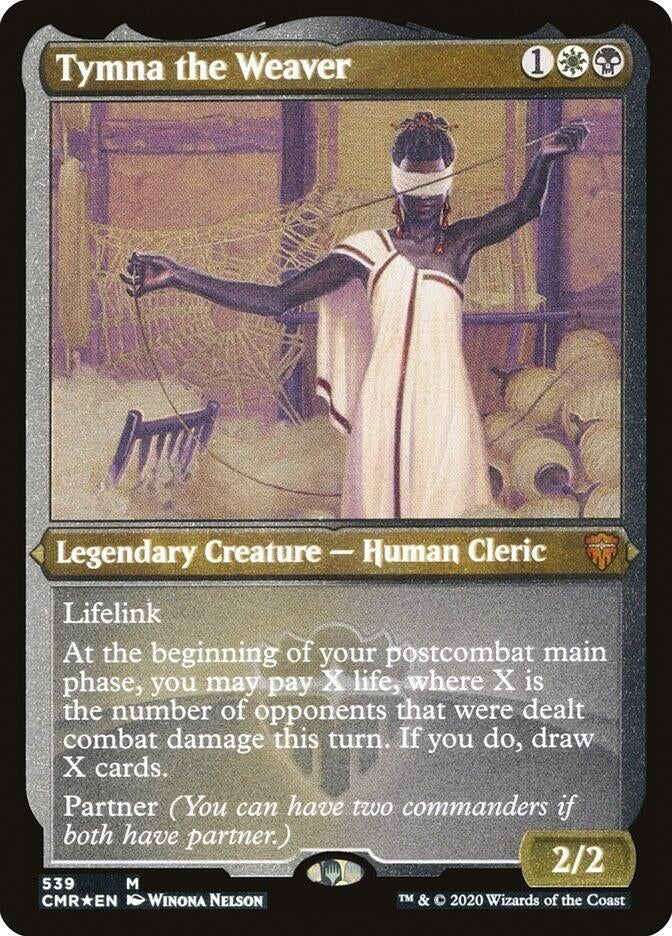 Tymna the Weaver (Foil Etched) (539) [CMR] - MTG Single