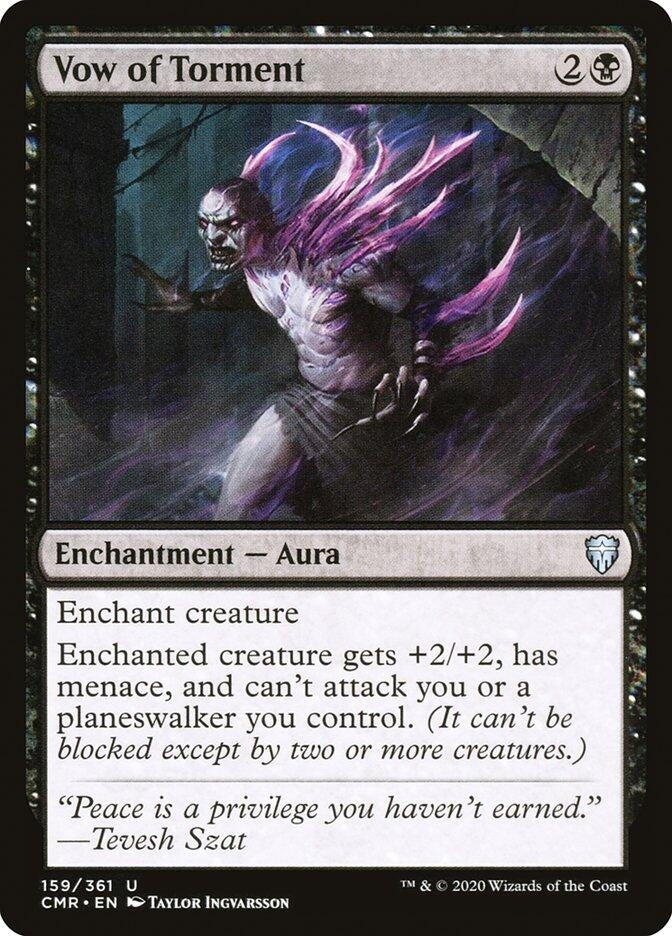 Vow of Torment (159) [CMR] - MTG Single
