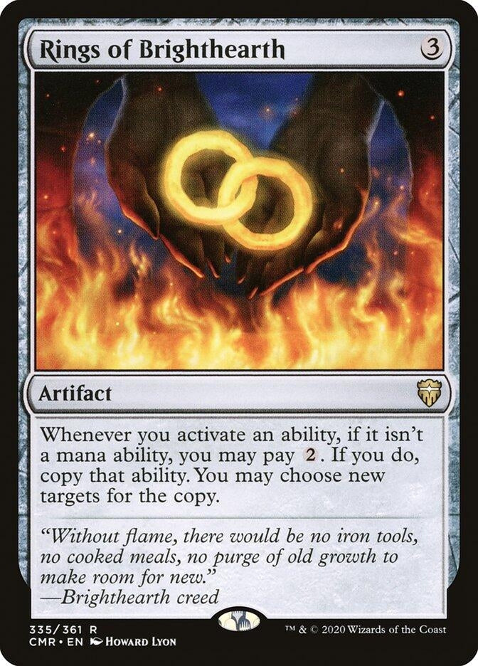 Rings of Brighthearth (335) [CMR] - MTG Single