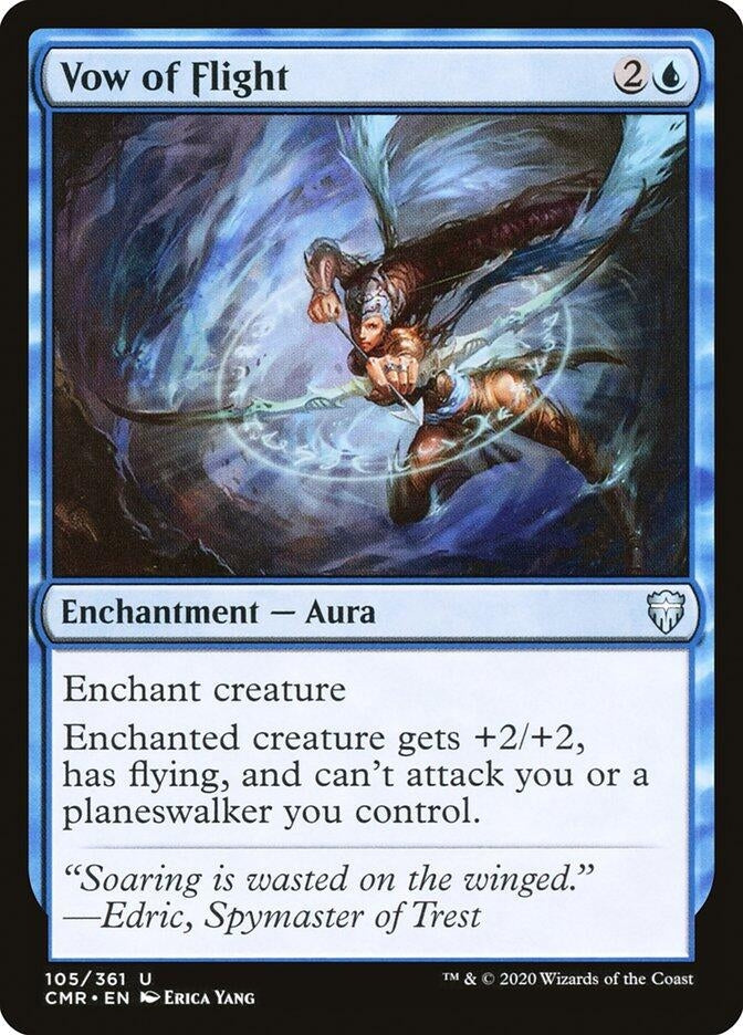 Vow of Flight (105) [CMR] - MTG Single