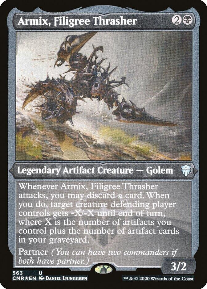 Armix Filigree Thrasher (Foil Etched) (563) [CMR] - MTG Single