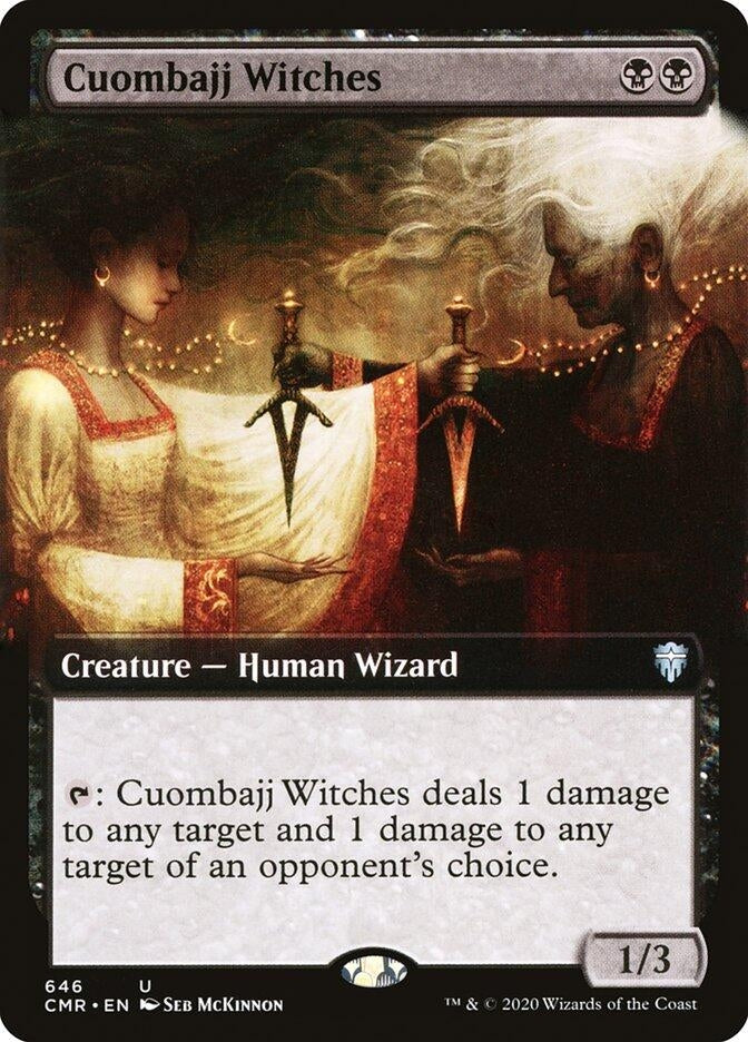 Cuombajj Witches (Extended Art) (646) [CMR] - MTG Single
