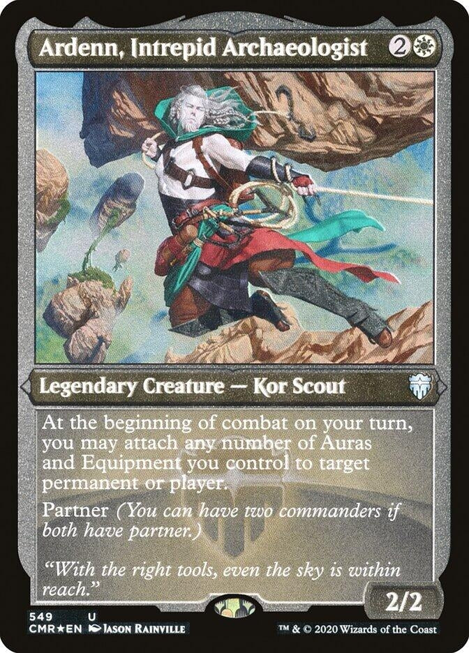 Ardenn Intrepid Archaeologist (Foil Etched) (549) [CMR] - MTG Single
