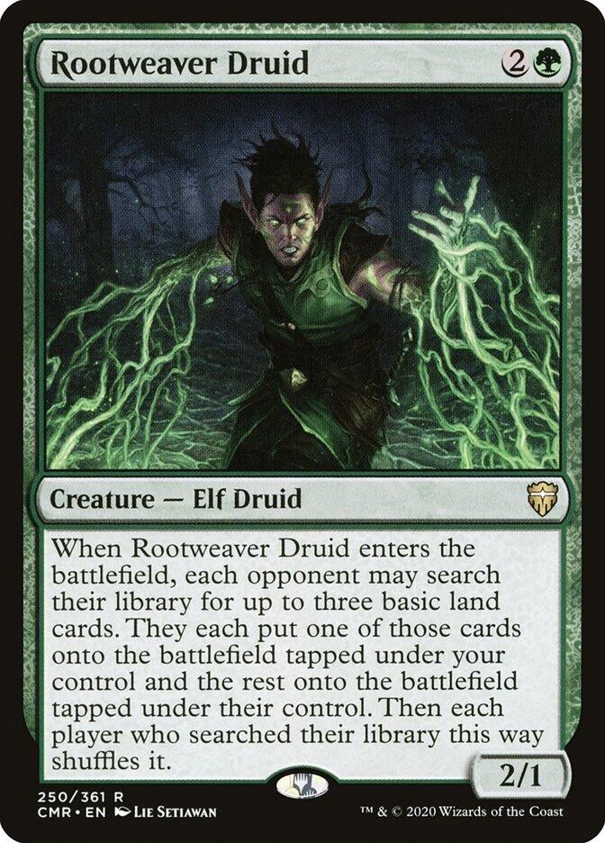 Rootweaver Druid (250) [CMR] - MTG Single
