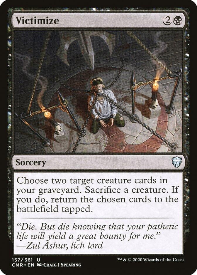Victimize (157) [CMR] - MTG Single