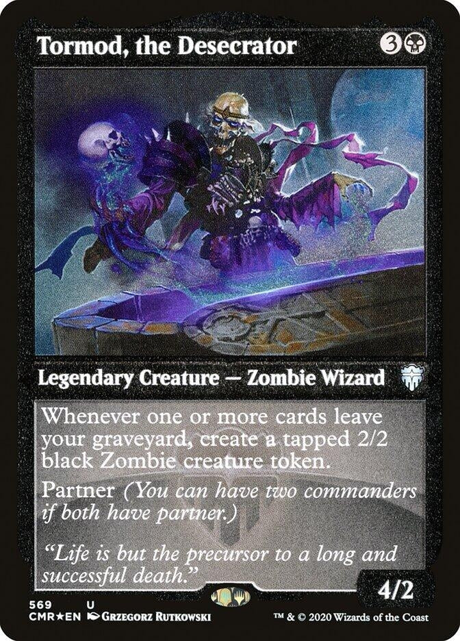 Tormod the Desecrator (Foil Etched) (569) [CMR] - MTG Single