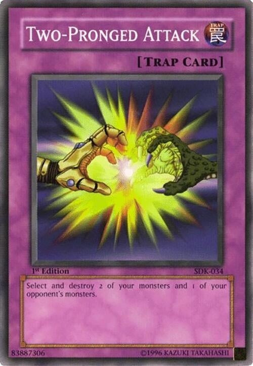 Two-Pronged Attack (34) - YuGiOh Single