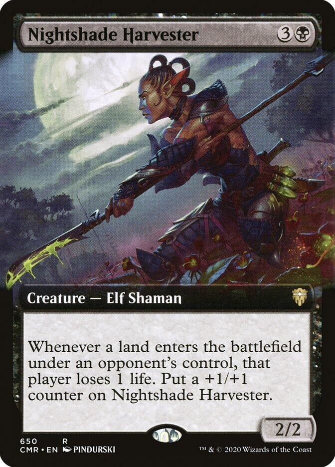 Nightshade Harvester (Extended Art) (650) [CMR] - MTG Single