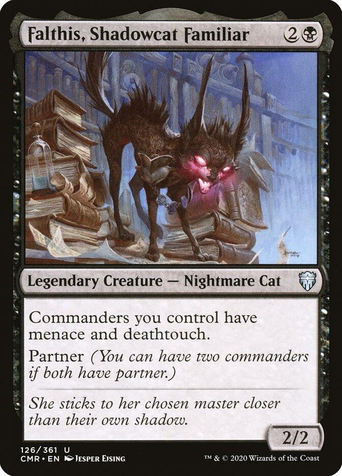 Falthis Shadowcat Familiar (126) [CMR] - MTG Single