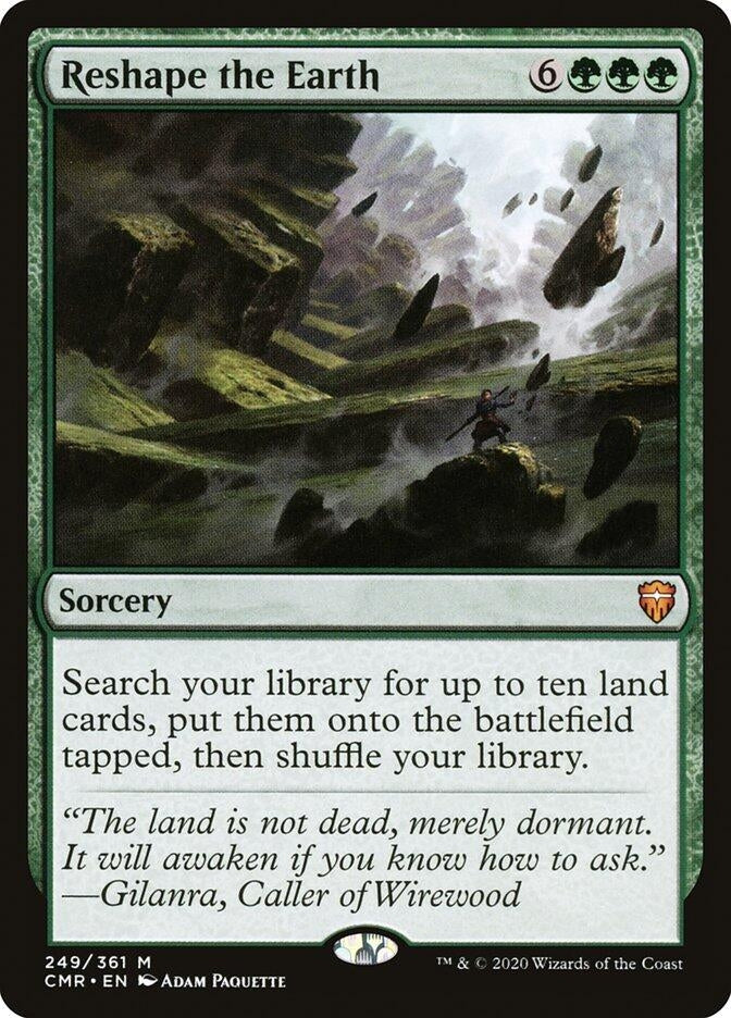 Reshape the Earth (249) [CMR] - MTG Single
