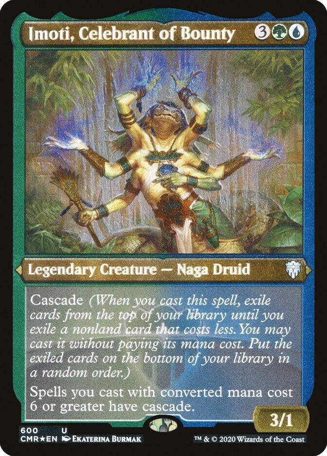 Imoti Celebrant of Bounty (Foil Etched) (600) [CMR] - MTG Single