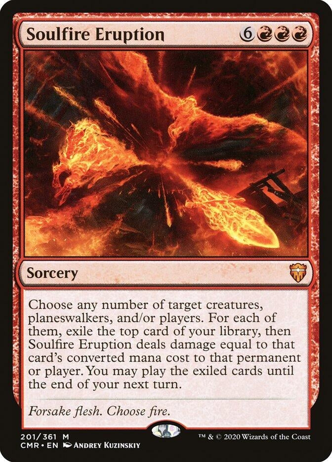 Soulfire Eruption (201) [CMR] - MTG Single