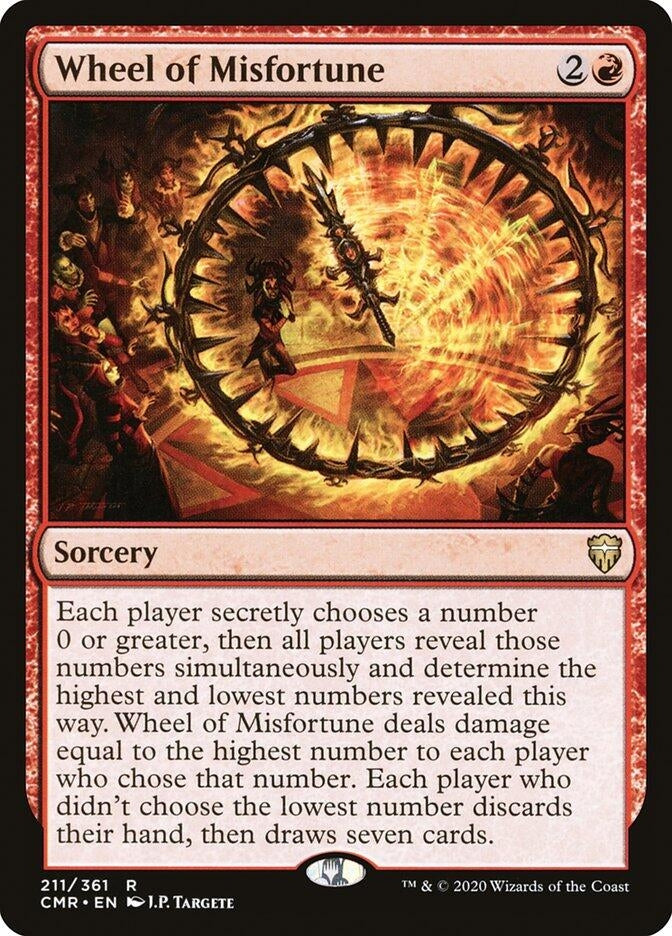 Wheel of Misfortune (211) [CMR] - MTG Single