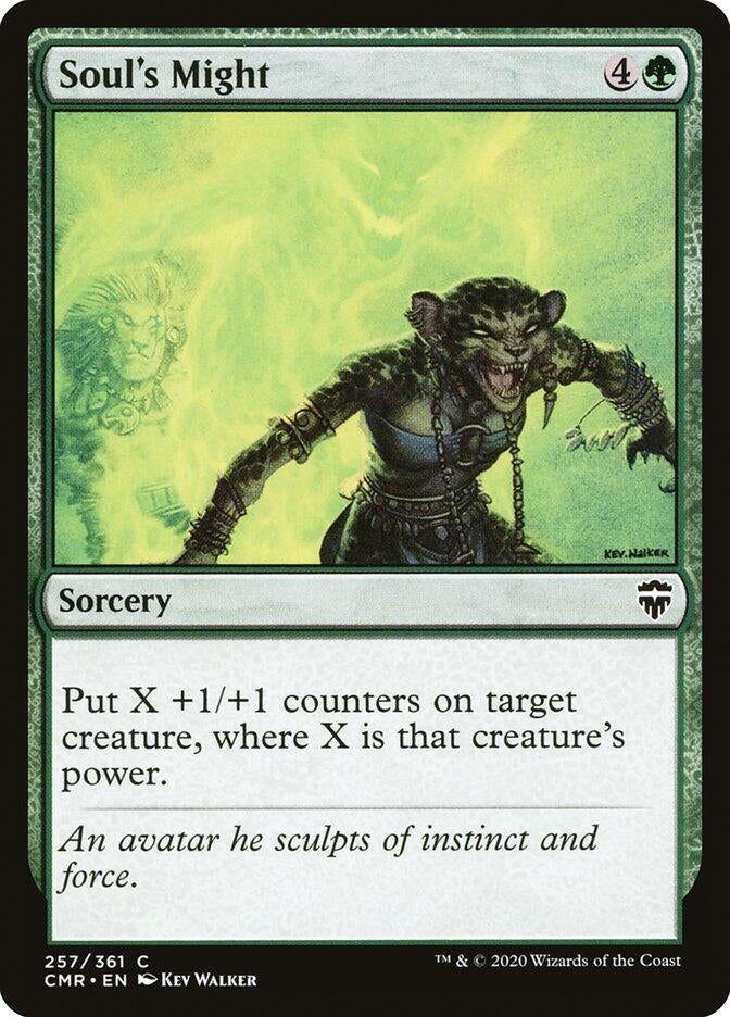 Soul’s Might (257) [CMR] - MTG Single