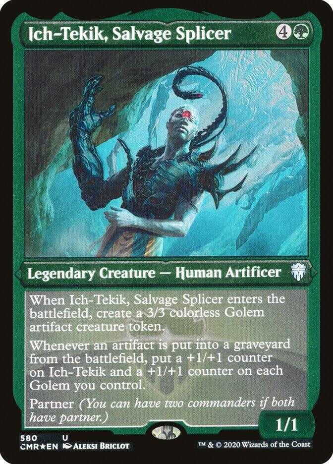 Ich-Tekik Salvage Splicer (Foil Etched) (580) [CMR] - MTG Single