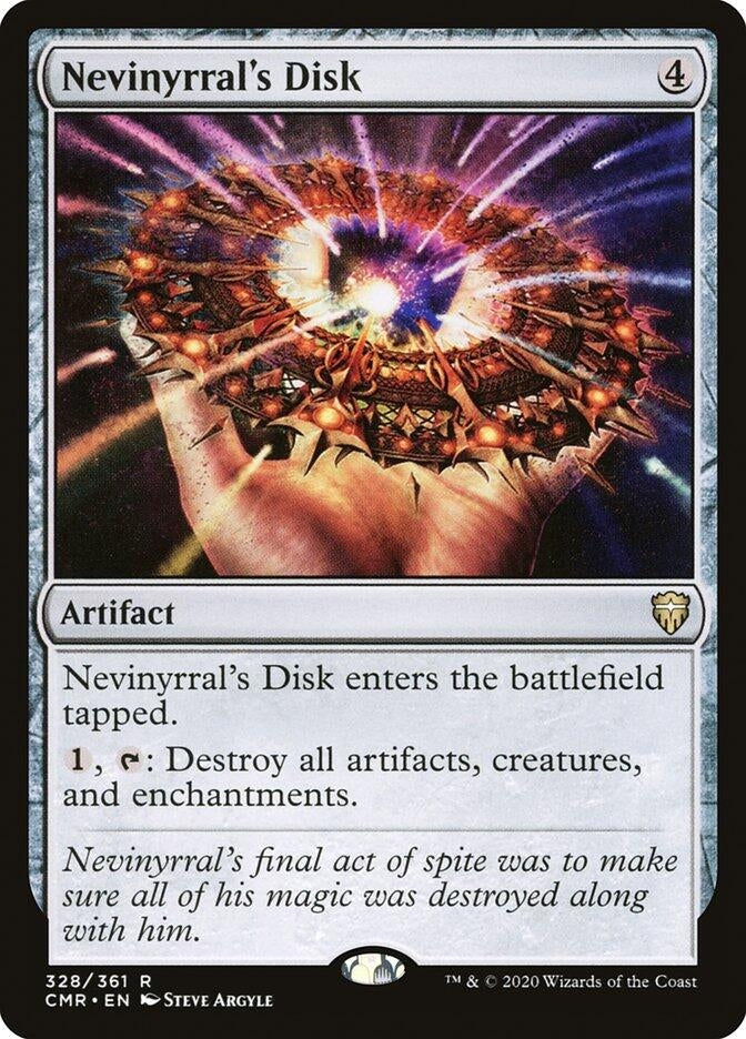 Nevinyrral’s Disk (328) [CMR] - MTG Single