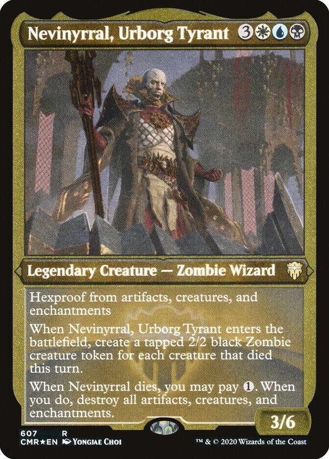 Nevinyrral Urborg Tyrant (Foil Etched) (607) [CMR] - MTG Single