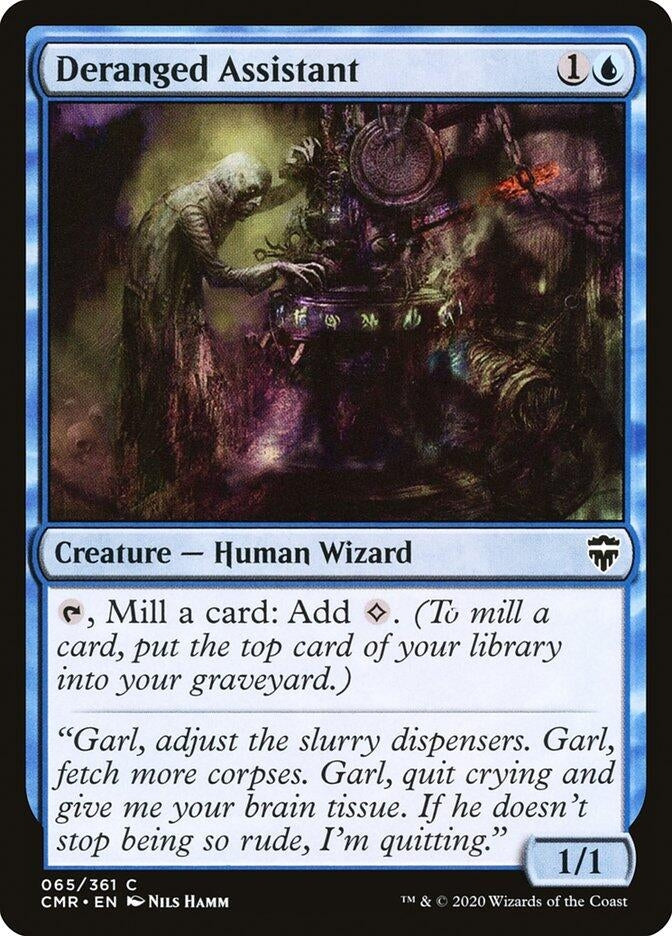 Deranged Assistant (65) [CMR] - MTG Single