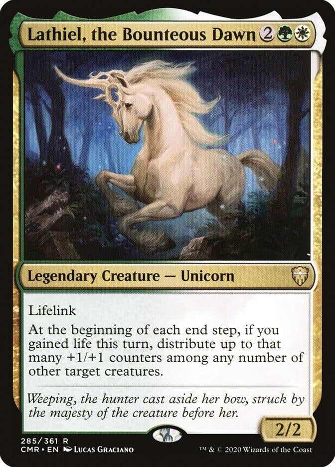 Lathiel the Bounteous Dawn (285) [CMR] - MTG Single