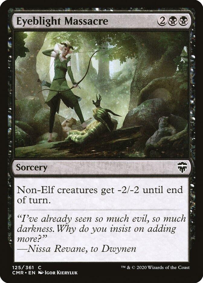 Eyeblight Massacre (125) [CMR] - MTG Single