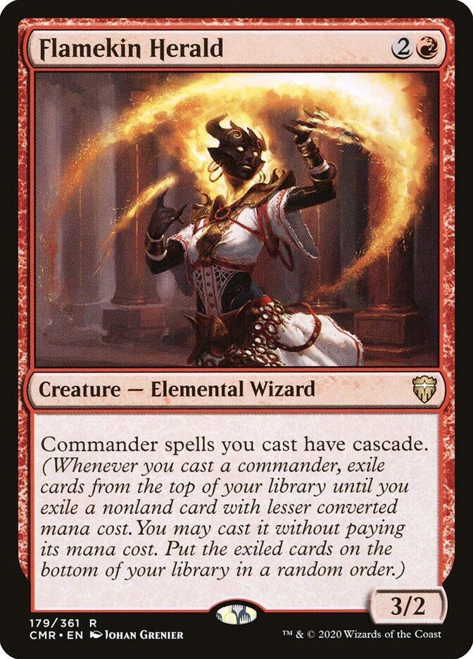Flamekin Herald (179) [CMR] - MTG Single