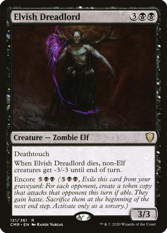 Elvish Dreadlord (121) [CMR] - MTG Single