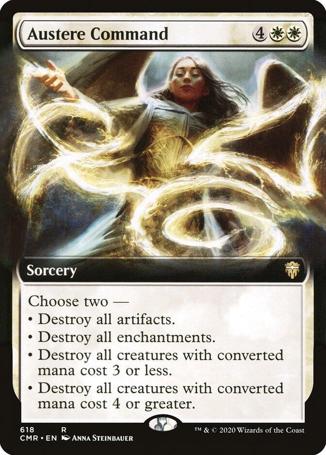 Austere Command (Extended Art) (618) [CMR] - MTG Single