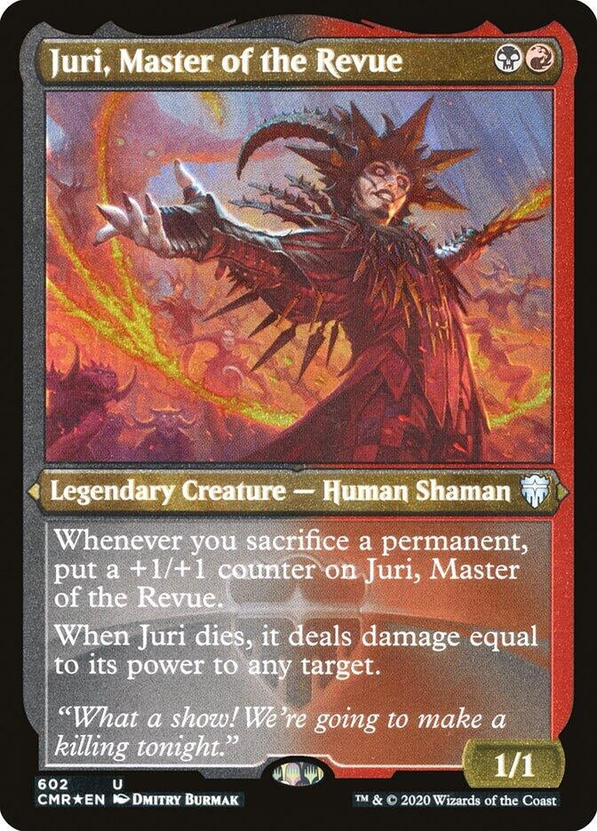 Juri Master of the Revue (Foil Etched) (602) [CMR] - MTG Single