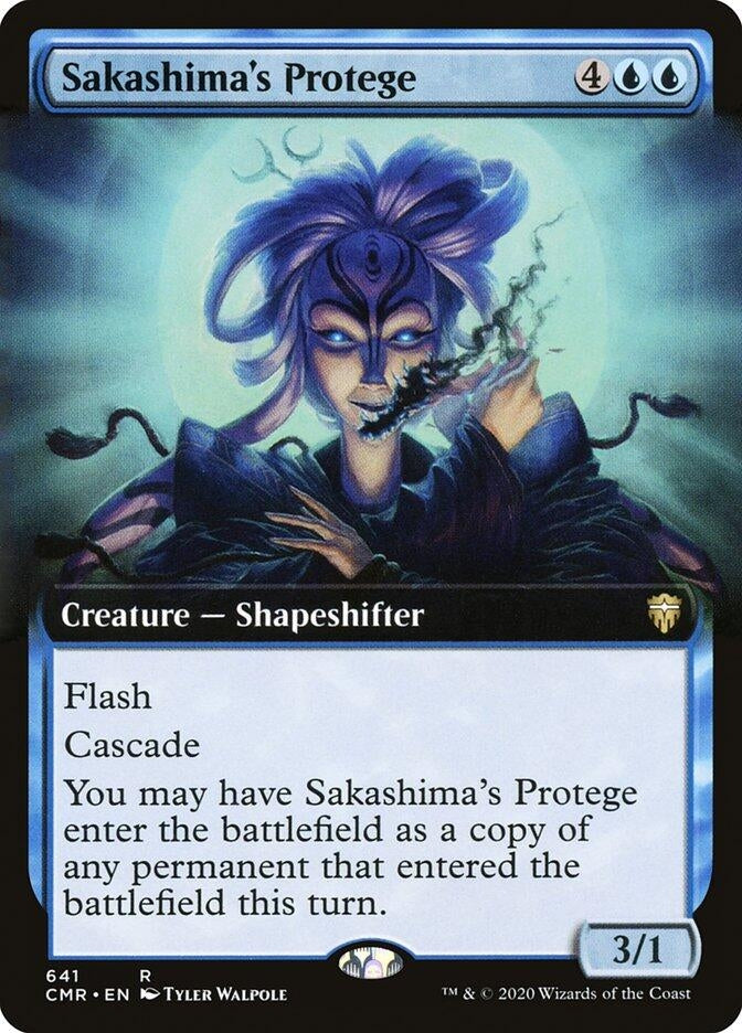Sakashima’s Protege (Extended Art) (641) [CMR] - MTG Single