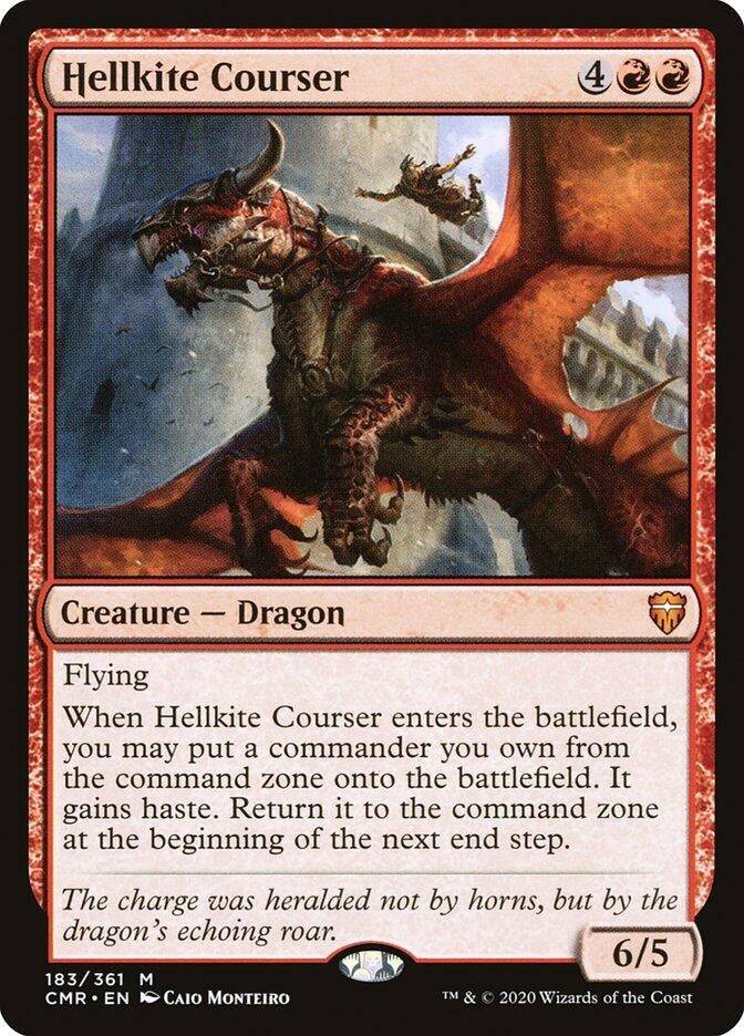 Hellkite Courser (183) [CMR] - MTG Single