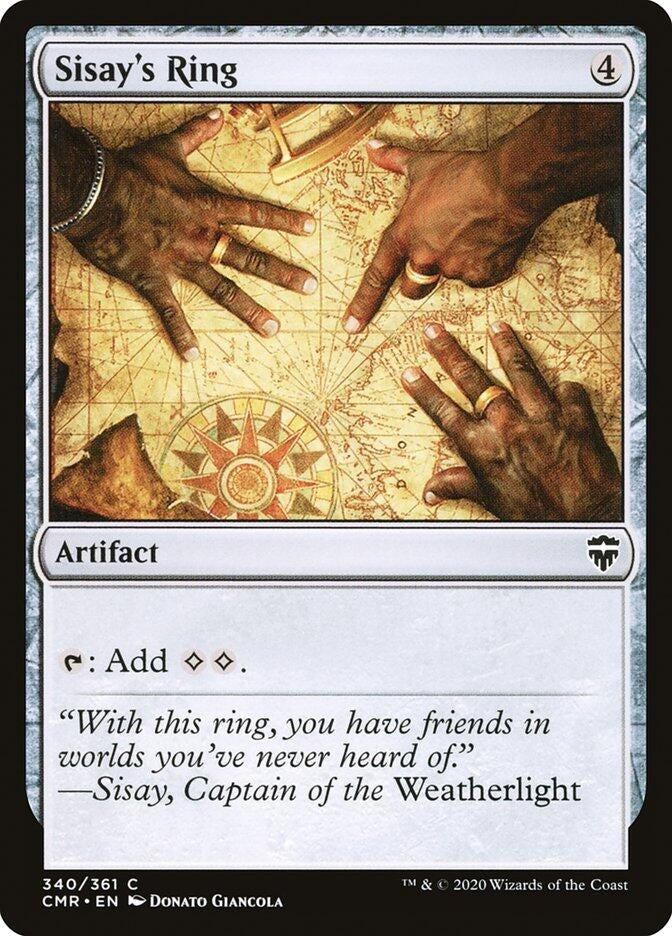 Sisay’s Ring (340) [CMR] - MTG Single