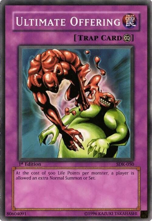 Ultimate Offering (50) - YuGiOh Single