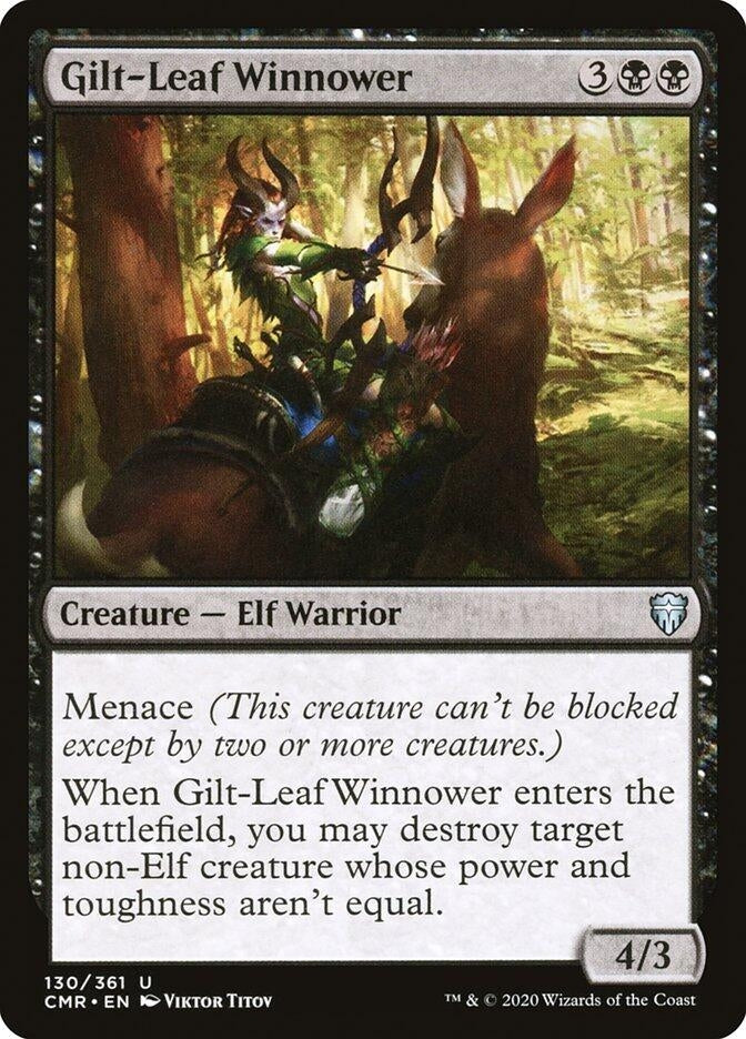 Gilt-Leaf Winnower (130) [CMR] - MTG Single