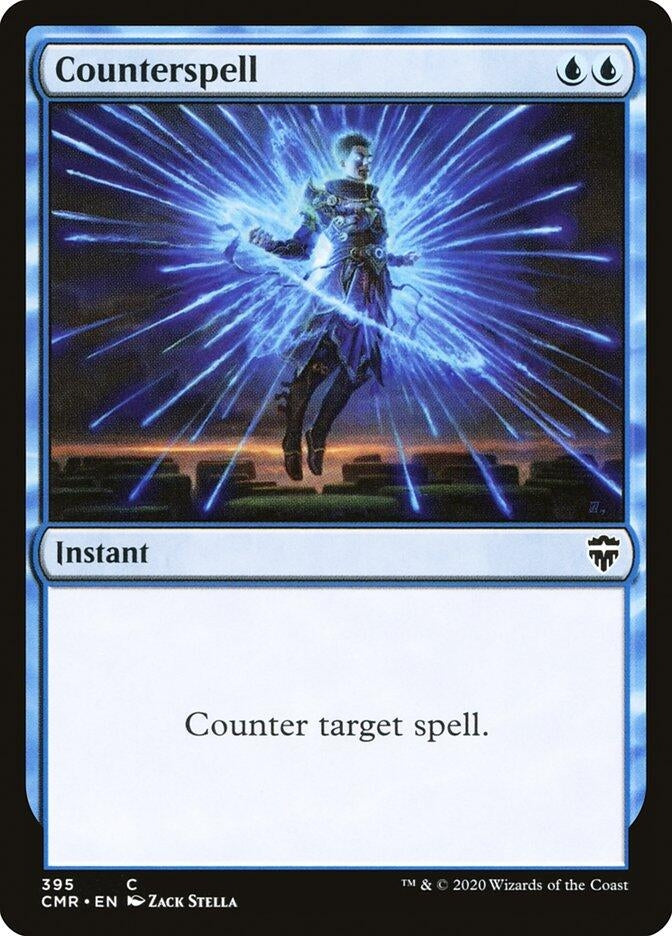 Counterspell (395) [CMR] - MTG Single