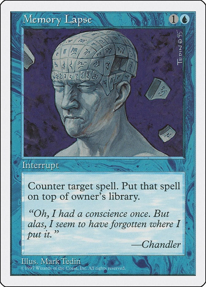 Memory Lapse [5ED] - MTG Single