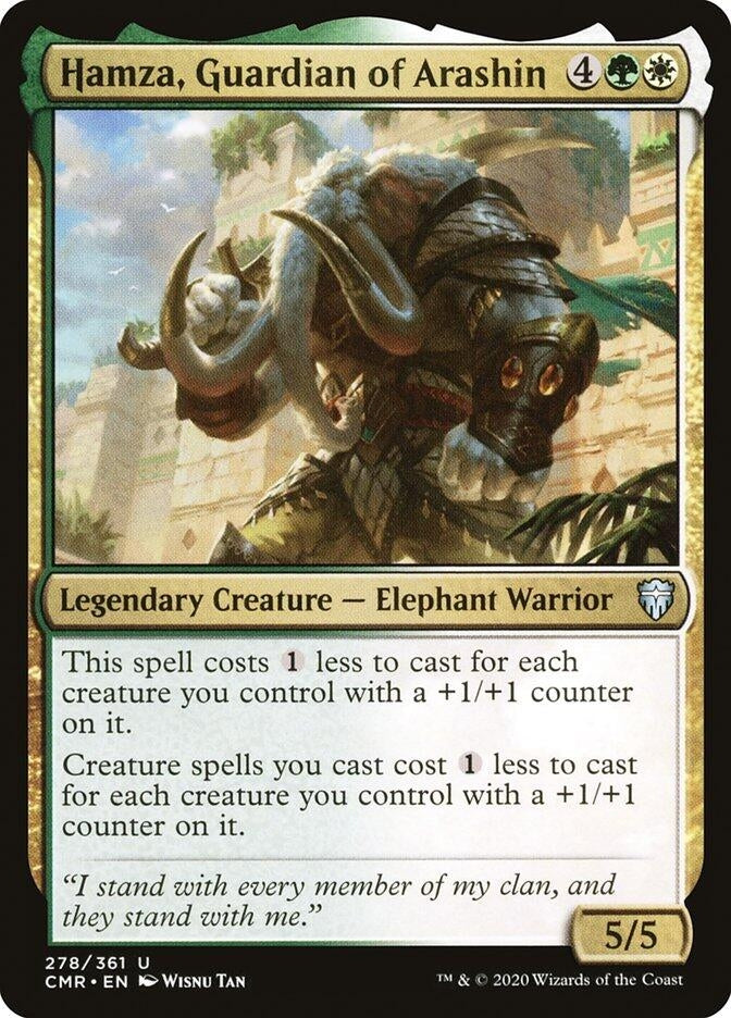 Hamza Guardian of Arashin (278) [CMR] - MTG Single